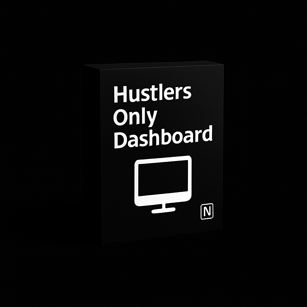 Hustlers Only Dashboard