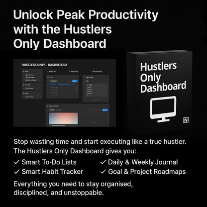 Hustlers Only Dashboard