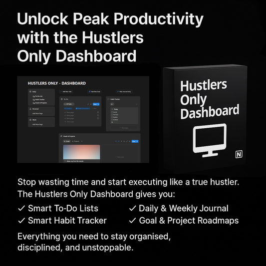 Hustlers Only Dashboard