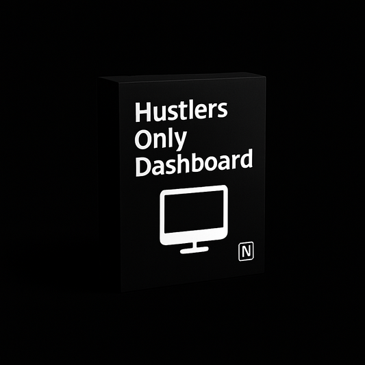Hustlers Only Dashboard